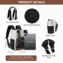 LOVEVOOK 14 in Waterproof Small Backpack for Women Cute Backpack Purse for Daily Work Travel Convertible Mini Backpack for Women