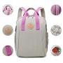 BY005 Portable Waterproof Mummy Back Pack Large Capacity Diaper Bag With Changing Station Travel Bassinets for Babies