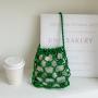 Wholesale New Summer Handbag Casual Beaded Handbag Hollow Imitation Pearl High Quality Hand Woven Bag