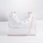 Crocodile print small square bag crossbody women's shoulder bags wholesale small bag thick chain handbag female
