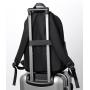 Casual Light Men polyester fabric backpack shoulder back bag business backpack fit 15.6 inch laptop backbag for wholesale