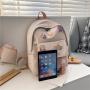 KBW345  Female Schoolbag Large Capacity High School College Students Backpack Junior High School Students Shoulder Bag