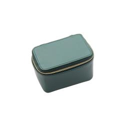 Waterproof Leather Makeup Pouch Portable Cosmetic Bag Small Makeup Bag