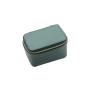 Waterproof Leather Makeup Pouch Portable Cosmetic Bag Small Makeup Bag
