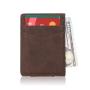 Factory Wholesale Crazy Horse Leather Card Holder Wallet Genuine Leather Men Card Holder