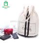 Gelory China Manufacturer Wholesale Cheap Custom Printed White Bag Cotton Canvas Drawstring Backpack