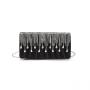 Water drop rhinestone glitter tassel pleated clutch bag for women wedding evening bag