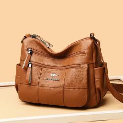 Luxury Designer Good Quality Women Messenger Bags Direct Selling Soft PU Leather Shoulder Crossbody Bags for Women
