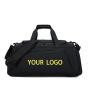 Manufacturer OEM Training Gym Backpack for Sports Custom Logo Luggage Travel Bags Waterproof Black Duffel Bag for Men