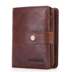 KBW217 2023 Hot RFID Cowhide Multifunctional Men's Wallet Leather Clutch Bag