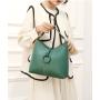2024 Retro Women's Handbag New Fashion Single Shoulder Crossbody Bag  European-American Style  Large Ladies Bag With Round Ring