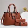 2023 New Three Piece Set Handbag Tote Bag Bucket Fashion Designer Women Bags Large Capacity Single Shoulder Crossbody Bag