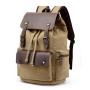 Unisex Canvas Casual Bag Anti-Theft Backpack Computer Schoolbag for Men and Women for Students