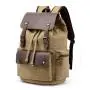 Unisex Canvas Casual Bag Anti-Theft Backpack Computer Schoolbag for Men and Women for Students