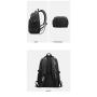 ZF164 Boys Schoolbag Spine Protection Load Reduction Fifth Grade Primary and Secondary School Students Lightweight Shoulder Bag