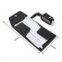 Pu Leather Dustproof Facemask Storage Case With Custom Logo Face Mask Holder plus Hand Sanitize Bottle Holder