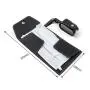 Pu Leather Dustproof Facemask Storage Case With Custom Logo Face Mask Holder plus Hand Sanitize Bottle Holder