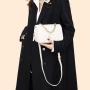 2024 new summer fashion chain bag women's shoulder crossbody bag with cover luxury women's handbags