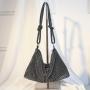 Factory direct new knot rhinestone full diamond evening bag handmade inlaid diamond armpit bag banquet handbag female
