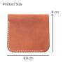 Custom bifold card holder vegetable tan leather Rfid Blocking Wallet Bifold card holder