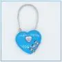 KBW389 Hot Selling Wire Rope Combination Lock Aluminum Luggage Combination Lock Wholesale Wedding Love Lock