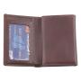 genuine leather men's wallet slim card holder wallet for men rfid card holder wallet with id card holder