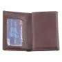 genuine leather men's wallet slim card holder wallet for men rfid card holder wallet with id card holder