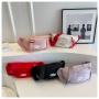Simple Men's Chest Bag Custom Canvas Lightweight One Shoulder Women Sports Casual Crossbody Bag