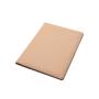 A4 A5 high quality soft PU leather custom emboss logo leather diary notebook cover