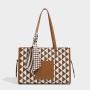2024 New Custom Logo Autumn Winter Two Pieces Sets Trend Style Women Canvas Tote Bags Lady Handbag