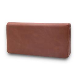 Wholesale credit card long wallet for women  PU leather zipper pocket women wallet