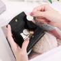 Wholesale RFID Blocking Woman Leather Wallet Quality PU Leather Designer Wallets with Coin Purse