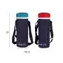 SN062 Custom Logo Promotional Reusable Thermal Insulation Bag Oxford Cloth Water Bottle Protective Sleeve Cooler Bag For Travel