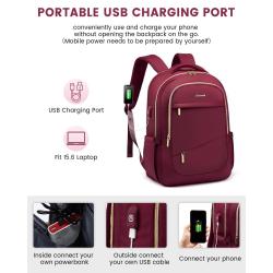 LOVEVOOK wholesale 2023 quality business waterproof nylon backpacks school travel women men smart laptop backpack