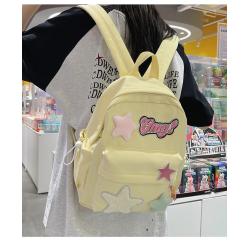 KBW508 Shoulder Backpack 2023 New Korean Version of The Student Schoolbag Oxford Cloth Waterproof Travel Backpack