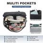 2024 high quality fashion eco-friendly design bags 100% recycled PET portable college bag laptop backpack unisex with USB port