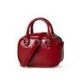 Wholesale Customized LOGO Cute Solid Color Women's Handbag Red Mini Square Tote Chubby Bag Tiny