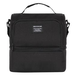Custom Soft Multifunctional Thermal Insulation Pack Bento Handbag Oxford Cloth Picnic Lunch Shoulder Bag