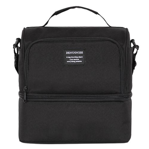 Custom Soft Multifunctional Thermal Insulation Pack Bento Handbag Oxford Cloth Picnic Lunch Shoulder Bag