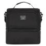 Custom Soft Multifunctional Thermal Insulation Pack Bento Handbag Oxford Cloth Picnic Lunch Shoulder Bag