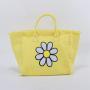 Keymay Popular RTS Low MOQ 6 Colors Bridesmaid Gift Fashion Cute Girls High Quality Handbags Reusable Tote Bag Canvas Travel Bag