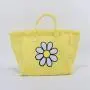 Keymay Popular RTS Low MOQ 6 Colors Bridesmaid Gift Fashion Cute Girls High Quality Handbags Reusable Tote Bag Canvas Travel Bag