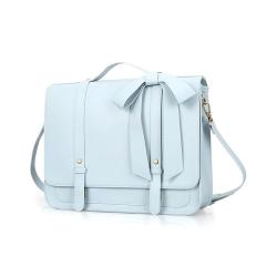 2021 Baby Blue British Style Women Vegan Handbags And Bow Design  Female Shoulder Bag Backpack  Handbags