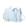 2021 Baby Blue British Style Women Vegan Handbags And Bow Design  Female Shoulder Bag Backpack  Handbags