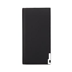 High quality fast delivery wholesale men business wallets slim brown black mens long purses