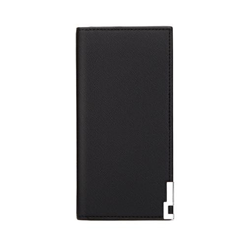 High quality fast delivery wholesale men business wallets slim brown black mens long purses