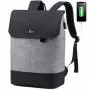 2024 high quality fashion eco-friendly design bags 100% recycled PET portable college bag laptop backpack unisex with USB port
