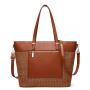 Large Lady Shoulder bags Classy Tote bag Custom Logo Purses And Handbags Designer Elegant Woven Beach Women straw bags handbags