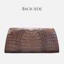 Custom Made Luxury Classic Design Genuine Crocodile Skin Leather Woman Lady Casual Evening Party Clutch Bag Handbag For Women