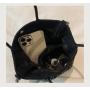 HR340 New Fashion Dinner Water Diamond One Shoulder Handbag Retro Canvas Tote Crossbody Bag Popular Diamond Inlaid Women's Bag